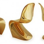 panton chair oro