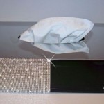 scatola di fazzoletti swarovski