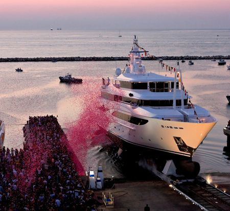 Yacht Ms Ferretti, inaugurazione ad Ancona