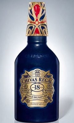 Chivas Regal, edizione limitata firmata Alexander McQueen