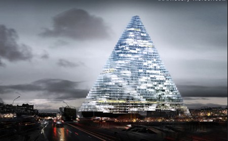 Il grattacielo Torre Piramide: pronto entro il 2014 a Parigi