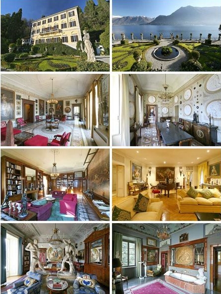 Asta arredamento Villa Fontanelle di Gianni Versace