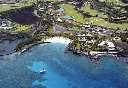 Hawaii - vendesi villa di lusso all'interno del Resort Mauna Lani