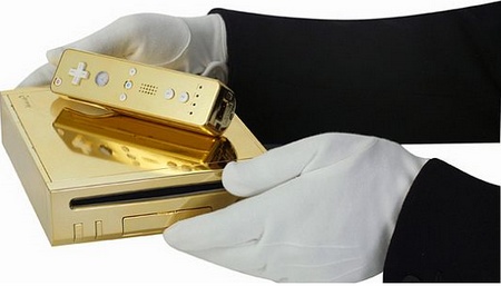 Wii placcata oro 24 carati per la Regina D'Inghilterra
