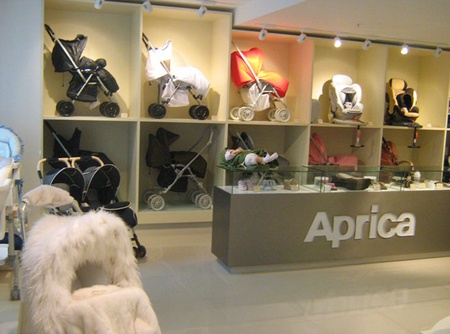 Il brand Aprica apre una boutique a Mosca