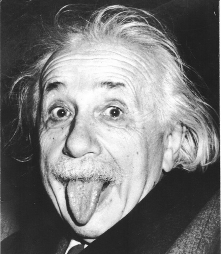 Foto di Albert Einstein con smorfia, venduta a 74.324 euro