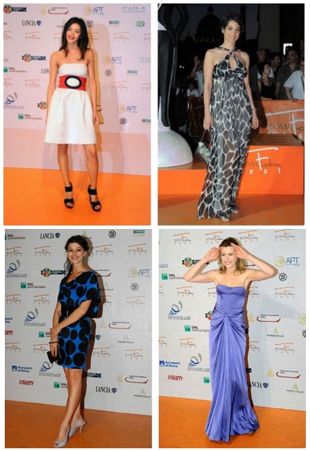 RomaFictionFest - abiti firmati Gucci, Blumarine e ...