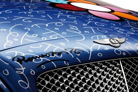 bentley continental gt romero britto2