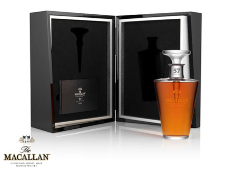Macallan Lalique, finissimo wiskey invecchiato 57 anni