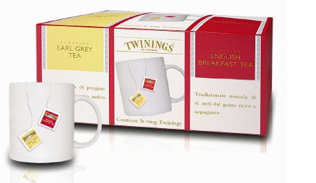 Idee regalo Natale 2009, Twinings edizione limitata, tè e teiera