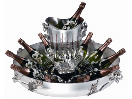 Extra Large Champagne Bowl Belle Époque di Christofle, un pezzo da collezione