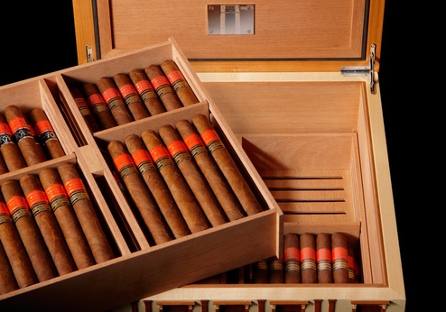 Partagas 100-cigar Humidor by David Linley 3