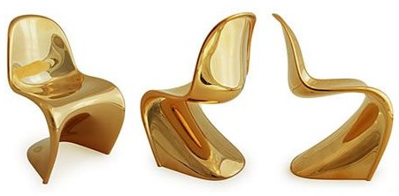 panton chair oro