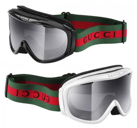Idee regalo Natale 2009, gli occhiali da neve by Gucci