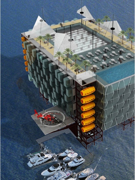 oil rig resort