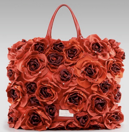 Valentino Buisson Rose Tote