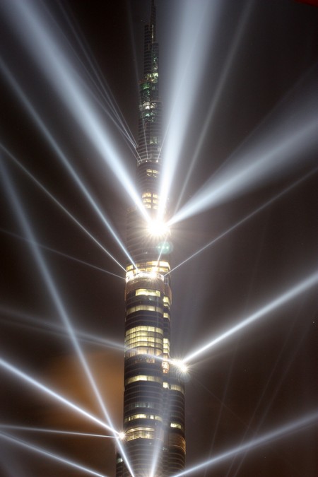 Burj Dubai - Burj Khalifa, foto e video dell'inaugurazione