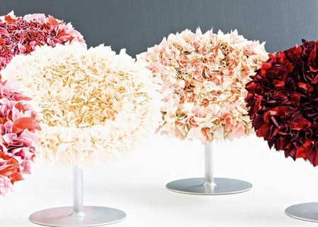 Complementi d'arredo floreale, la sedie Moroso Bouquet
