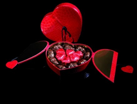 San Valentino 2010, cioccolatini prelibati a forma di cuore