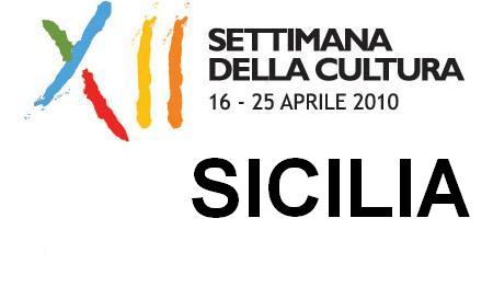 XII settimana cultura  SICILIA