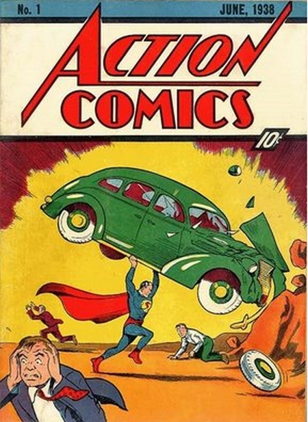 Venduta la prima copia di Superman del 1938