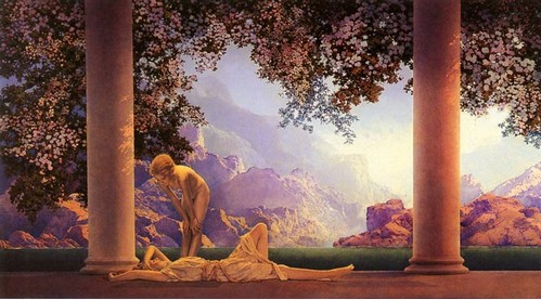 Maxfield Parrish daybreack