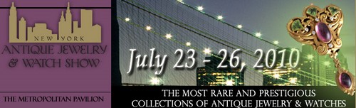 New York Antique Jewelry and Watch Show 2010, dal 23 al 26 luglio 2010