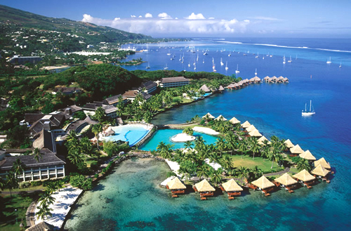 A Tahiti un'eclissi di lusso