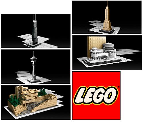 Lego: l'architettura a misura di mattoncino