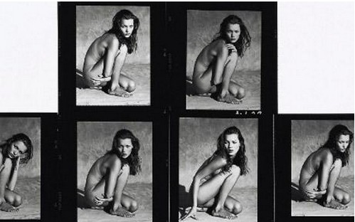 All'asta delle foto senza veli di Kate Moss