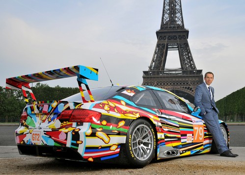 Jeff Koons trasforma la BMW M3 GT2 in un'opera d'arte