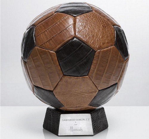 Santiago Gonzalez’s Crocodile Skin Football