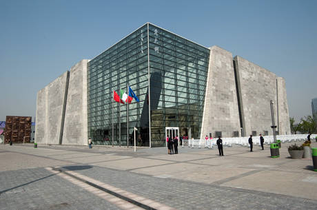 Shanghai 2010: il padiglione italiano realizzato in cemento trasparente