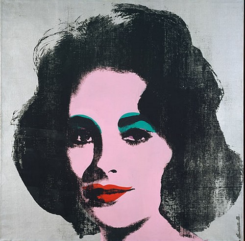 All'asta da Christie's l'opera Silver Liz realizzata da Andy Warhol per Liz Taylor