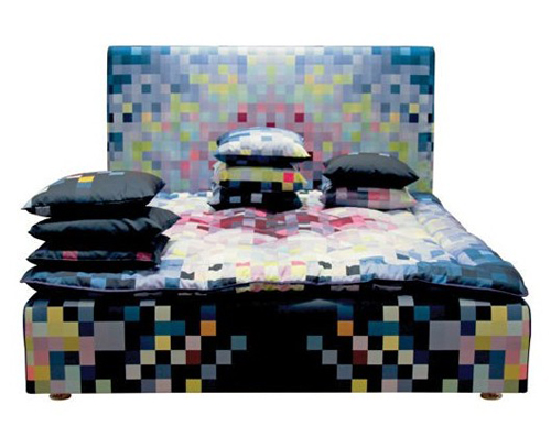 Zuzunaga by Hastens, il letto con i pixel