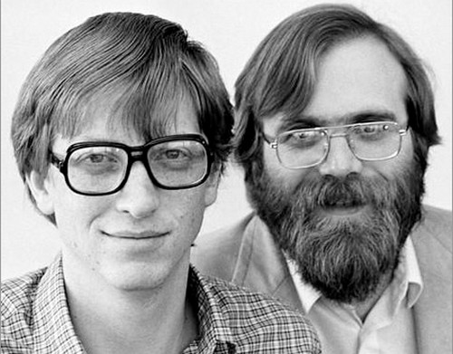 bill gates e paul allen giovani