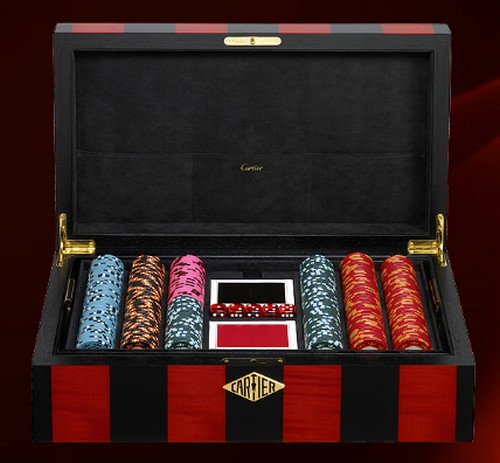 Cartier: per tutti gli amanti delle carte ecco il Poker set di lusso