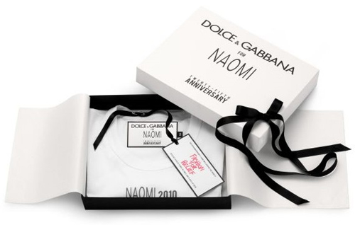 Dolce & Gabbana festeggiano Naomi Campbell