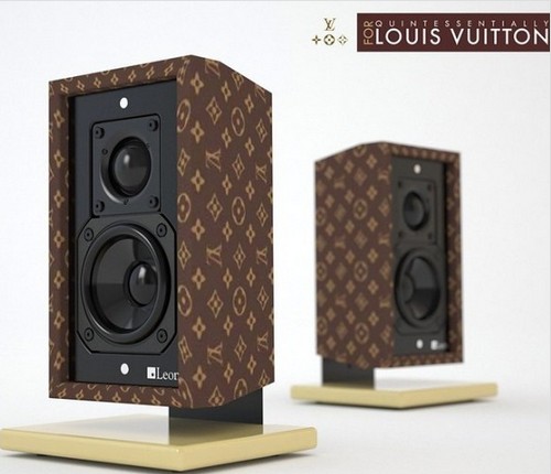 Altoparlanti Leon con monogram Louis Vuitton, tra tecnologia e lusso