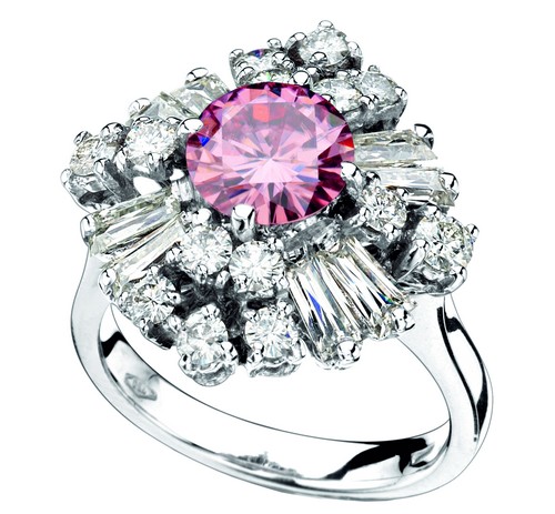 moissanite rosa