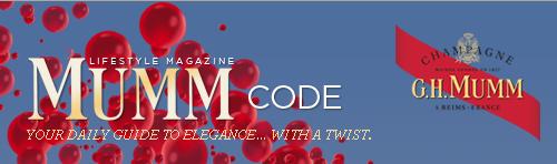 Mumm Code.com, il lifestyle magazine dello champagne