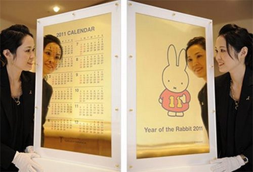 Calendario più costoso al mondo: in oro massiccio e realizzato da  Ginza Tanaka
