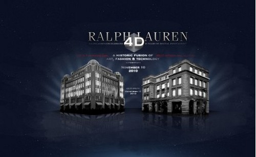 Ralph Lauren festeggia il suo successo con un evento 4D