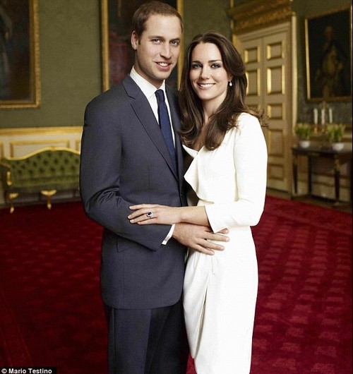 Principe William e Kate Middleton fotografati da Mario Testino
