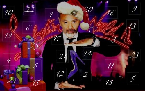 Natale 2010: il calendario di Christian Louboutin