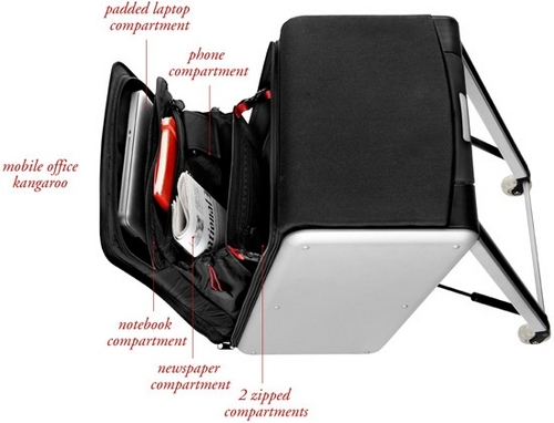 Travelteq, la valigia con posti a sedere e sistema audio