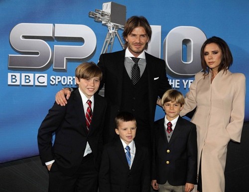 famiglia beckham