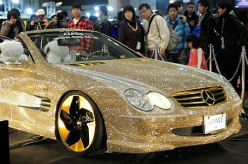 mercedes sl swarovski