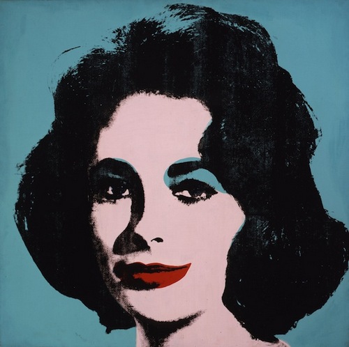 All'asta il ritratto di Liz Taylor realizzato da Andy Warhol