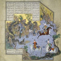 Sotheby's, venduto all'asta per 12 milioni di dollari, una pagina del manoscritto persiano Shahnameh